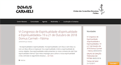 Desktop Screenshot of domuscarmeli.net